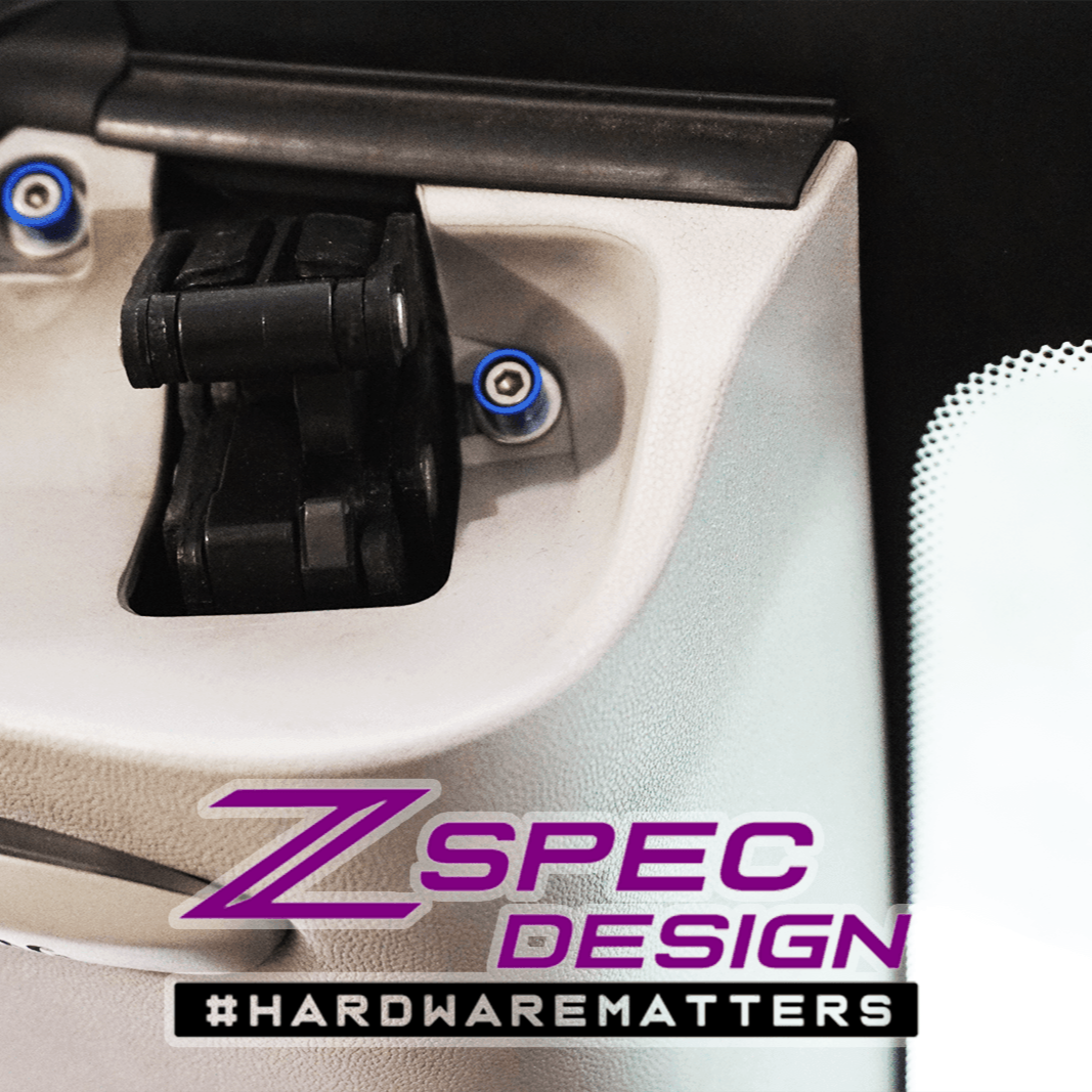 ZSPEC "Stage 3" Dress Up Bolts® Fastener Kit for '07-14 Mini Clubman R55, Stainless & Billet