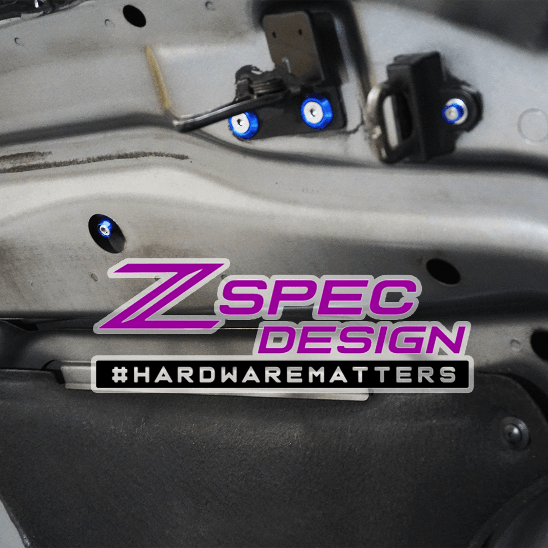 ZSPEC "Stage 3" Dress Up Bolts® Fastener Kit for '07-14 Mini Clubman R55, Stainless & Billet