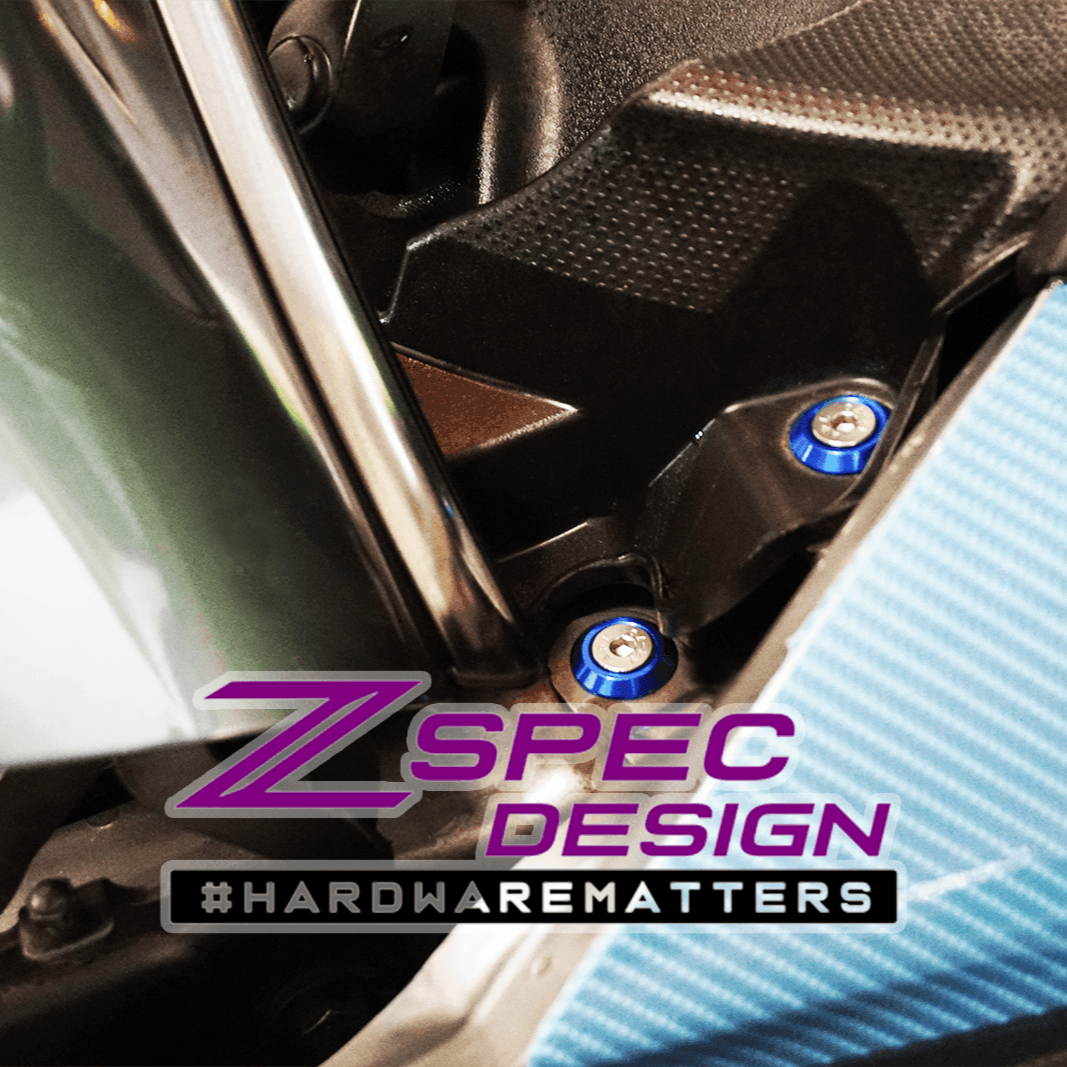 ZSPEC "Stage 3" Dress Up Bolts® Fastener Kit for '07-14 Mini Clubman R55, Stainless & Billet