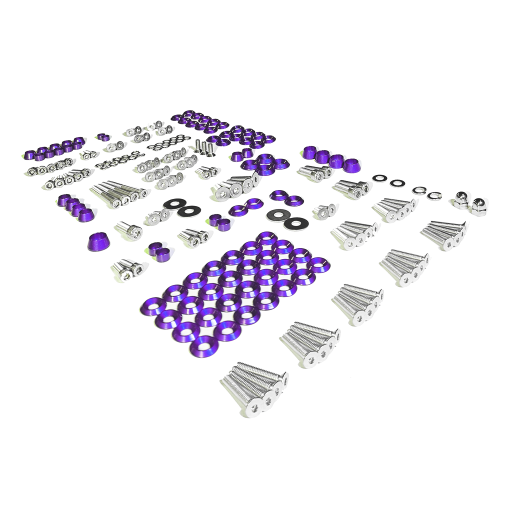 ZSPEC Stage-3 Dress Up Bolts® Fastener Kit for 05-10 Ford Mustang 4.6L S197, Stainless & Billet