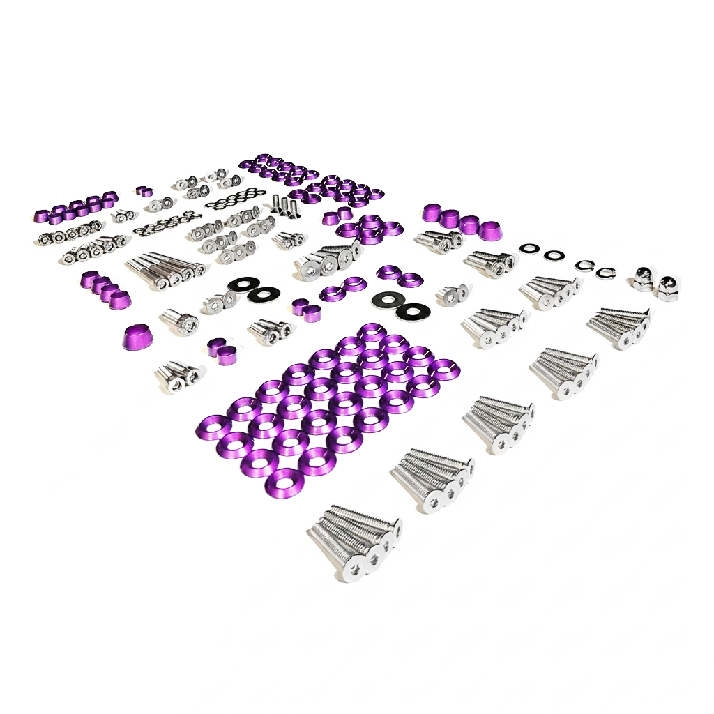 ZSPEC Stage-3 Dress Up Bolts® Fastener Kit for 05-10 Ford Mustang 4.6L S197, Stainless & Billet