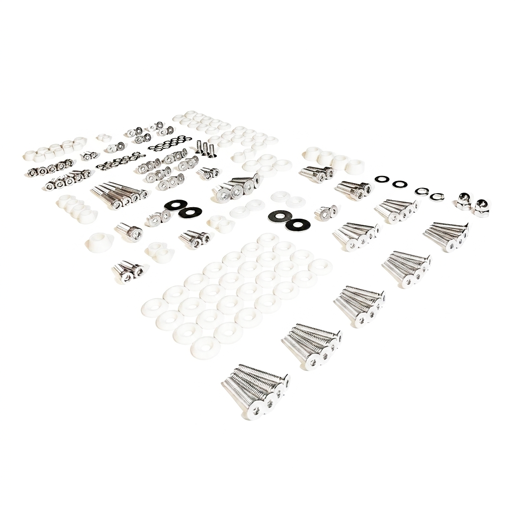 ZSPEC Stage-3 Dress Up Bolts® Fastener Kit for 05-10 Ford Mustang 4.6L S197, Stainless & Billet