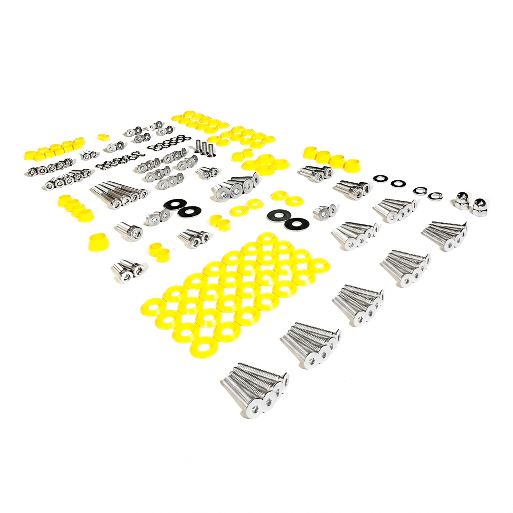 ZSPEC Stage-3 Dress Up Bolts® Fastener Kit for 05-10 Ford Mustang 4.6L S197, Stainless & Billet