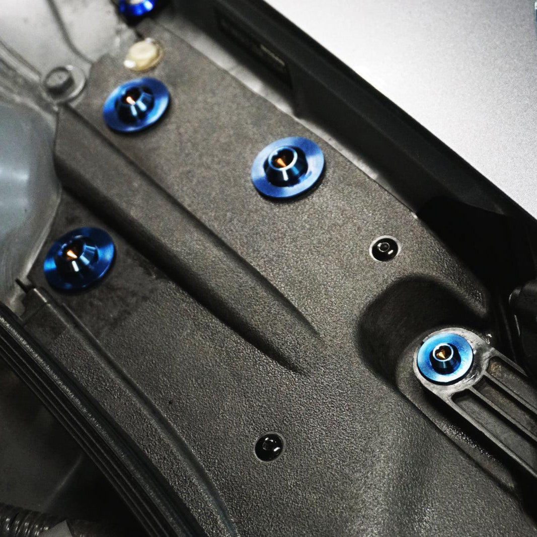 ZSPEC "Stage 2" Dress Up Bolts® Fastener Kit for '09-23 Nissan GTR (R35), Titanium