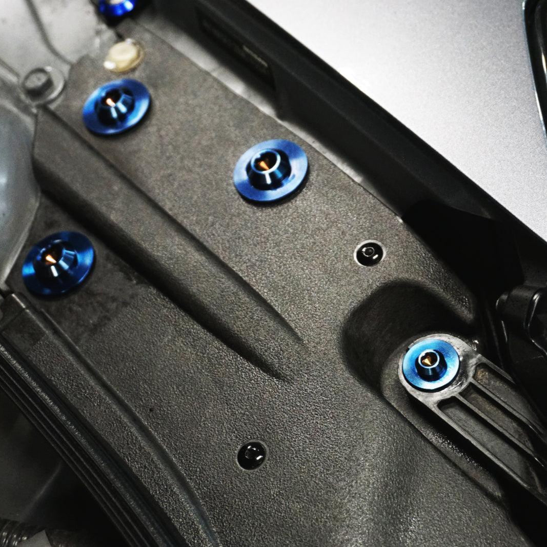 ZSPEC "Stage 3" Dress Up Bolts® Fastener Kit for '09-23 Nissan GTR (R35), Titanium