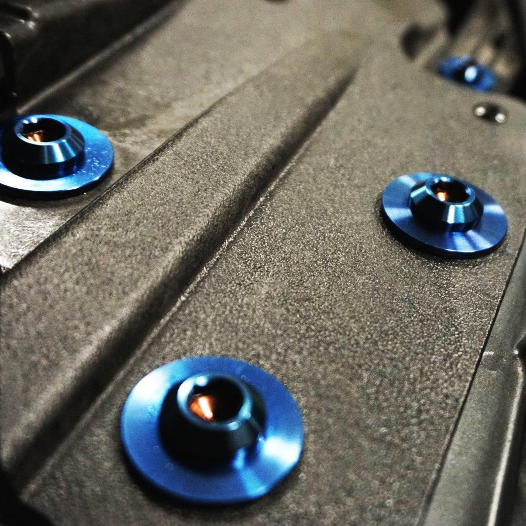 ZSPEC "Stage 3" Dress Up Bolts® Fastener Kit for '09-23 Nissan GTR (R35), Titanium