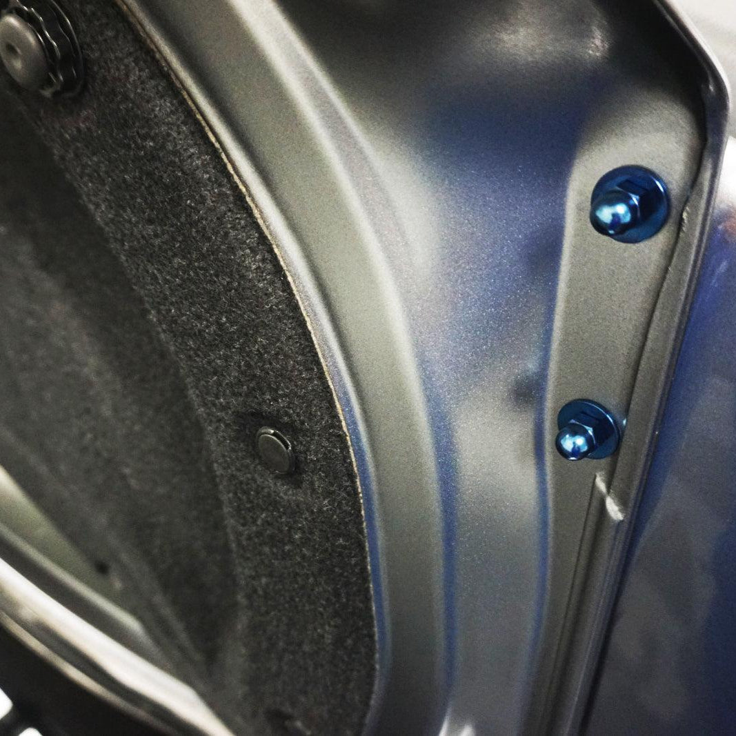 ZSPEC Trunk Area Dress Up Bolts® Fastener Kit for '09-23 Nissan GTR (R35), Titanium