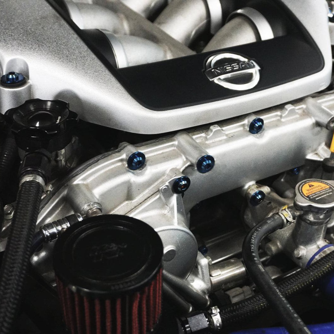 ZSPEC "Stage 3" Dress Up Bolts® Fastener Kit for '09-23 Nissan GTR (R35), Titanium