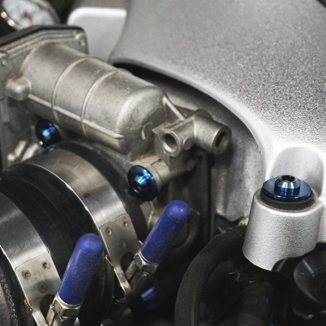 ZSPEC "Stage 2" Dress Up Bolts® Fastener Kit for '09-23 Nissan GTR (R35), Titanium