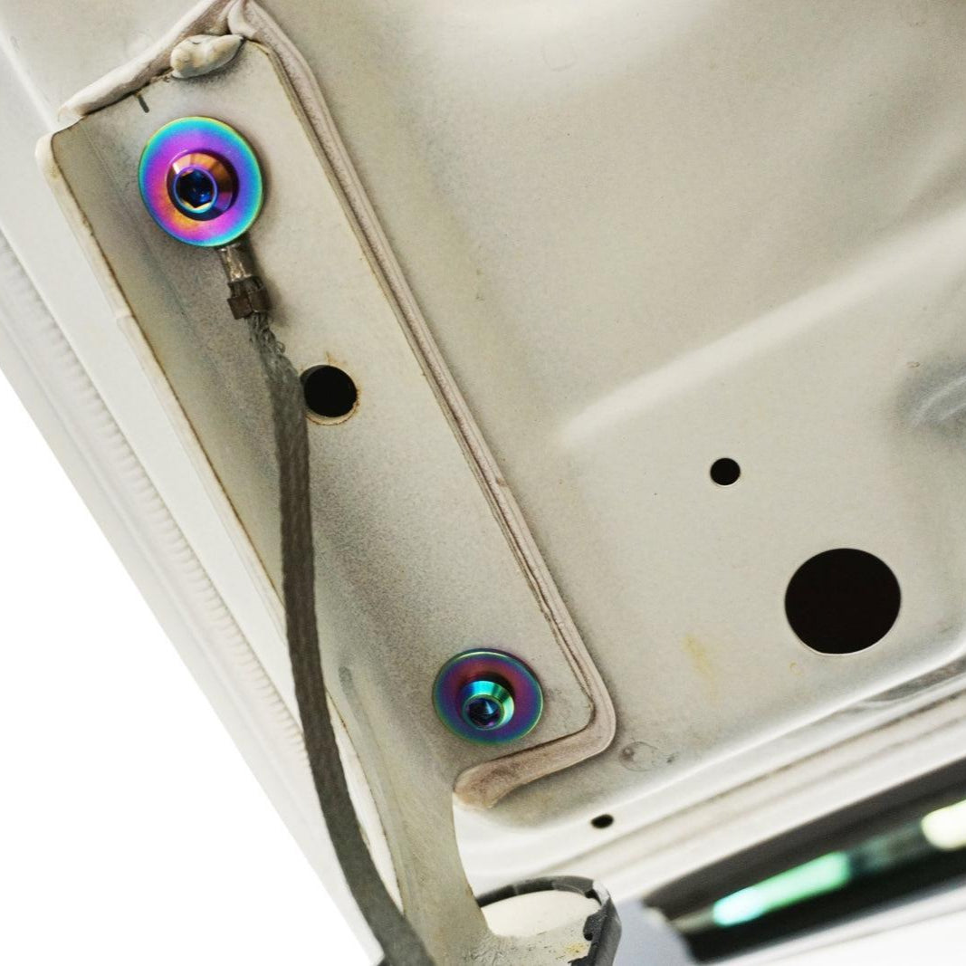 ZSPEC "Stage 2" Engine Bay Fastener Kit for Nissan Hardbody D21 Pickup Truck, Titanium