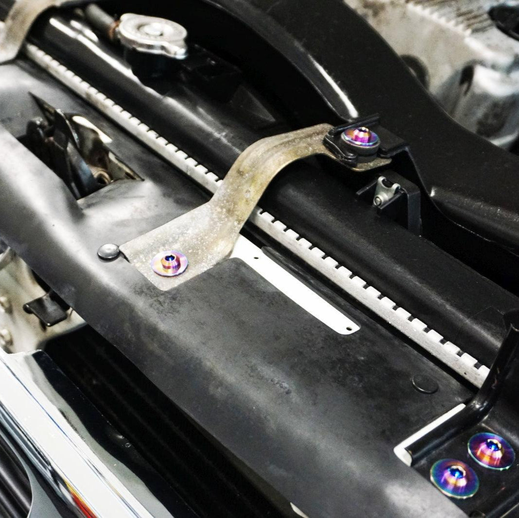 ZSPEC "Stage 2" Engine Bay Fastener Kit for Nissan Hardbody D21 Pickup Truck, Titanium