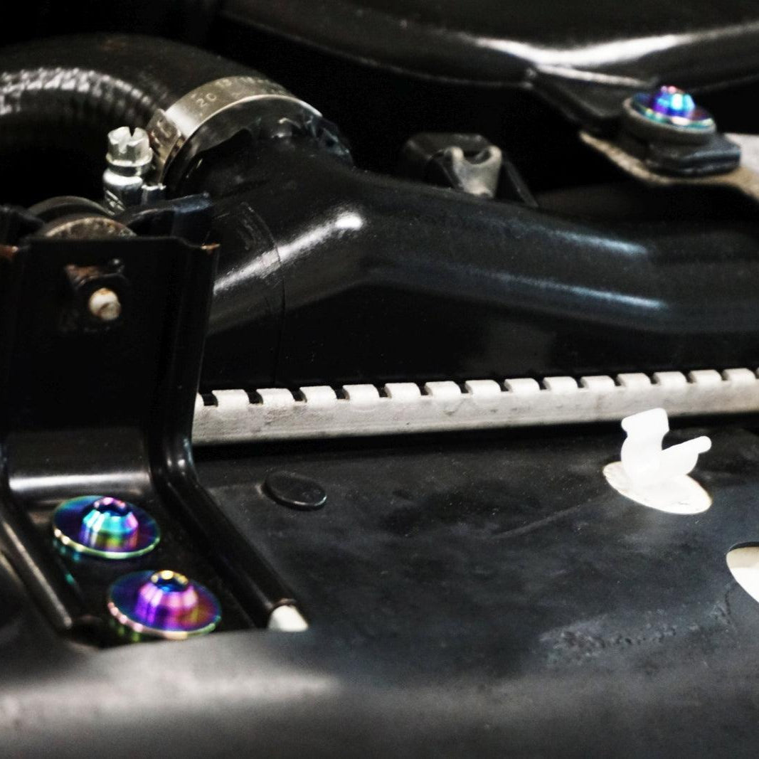 ZSPEC "Stage 2" Engine Bay Fastener Kit for Nissan Hardbody D21 Pickup Truck, Titanium