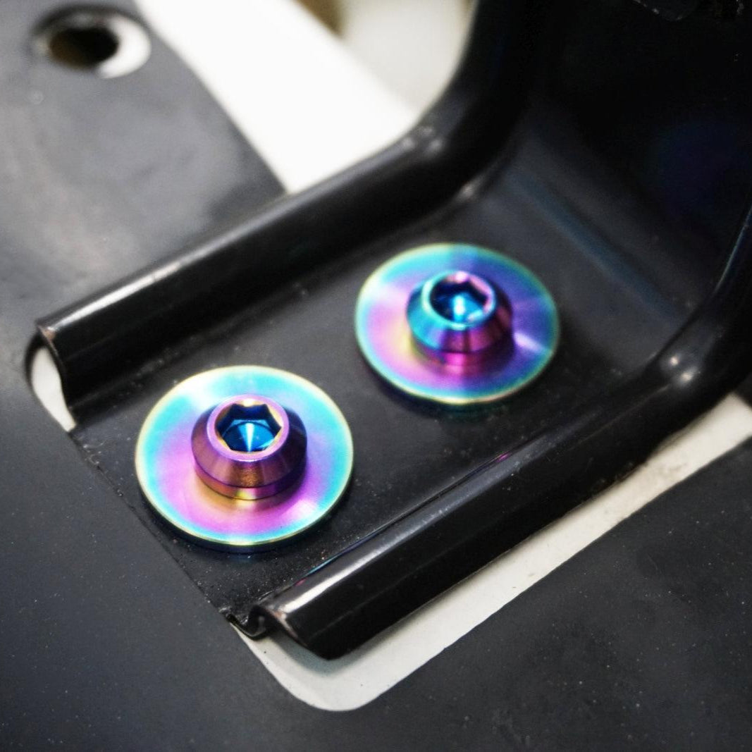 ZSPEC "Stage 2" Engine Bay Fastener Kit for Nissan Hardbody D21 Pickup Truck, Titanium