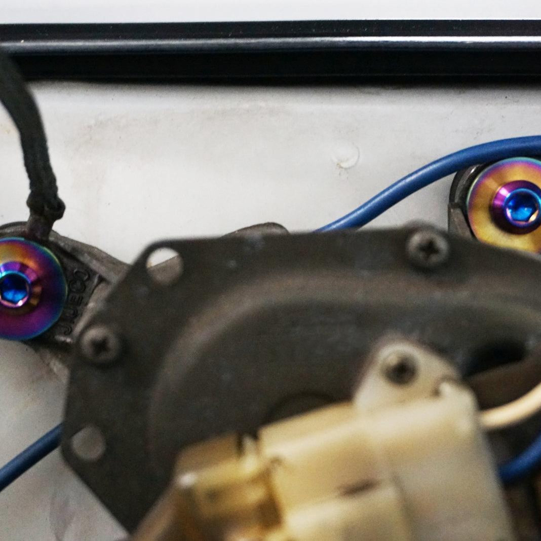 ZSPEC "Stage 2" Engine Bay Fastener Kit for Nissan Hardbody D21 Pickup Truck, Titanium