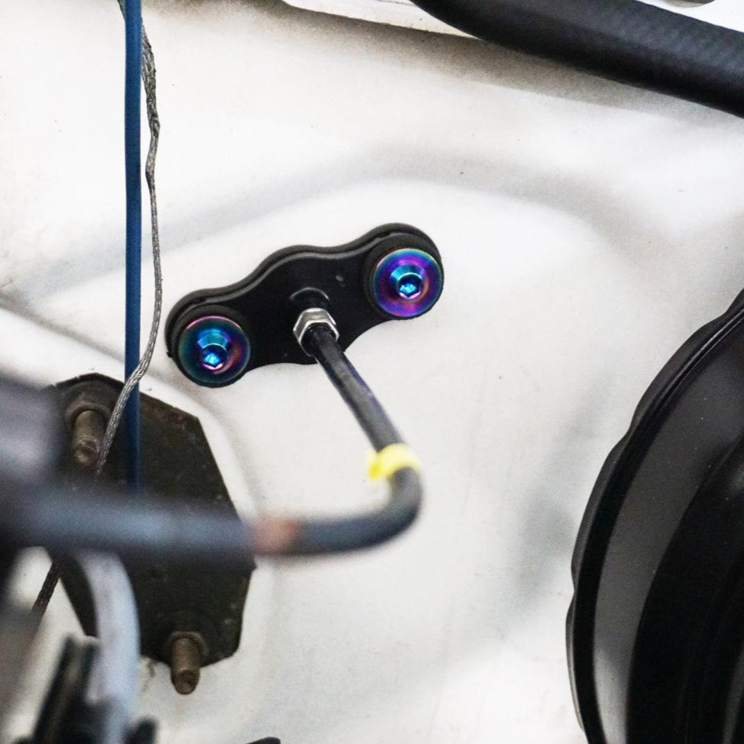 ZSPEC "Stage 2" Engine Bay Fastener Kit for Nissan Hardbody D21 Pickup Truck, Titanium