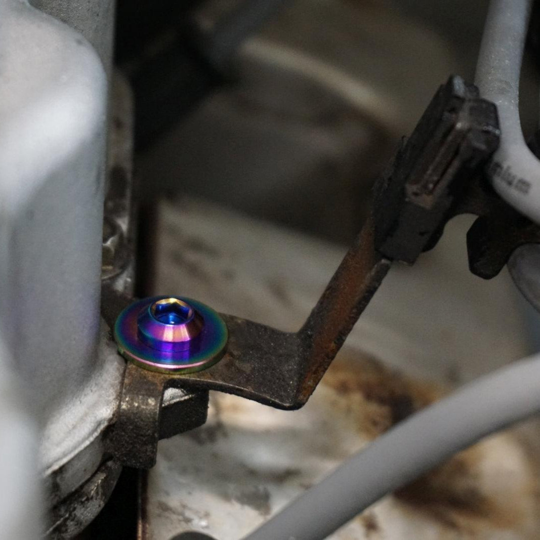 ZSPEC "Stage 2" Engine Bay Fastener Kit for Nissan Hardbody D21 Pickup Truck, Titanium