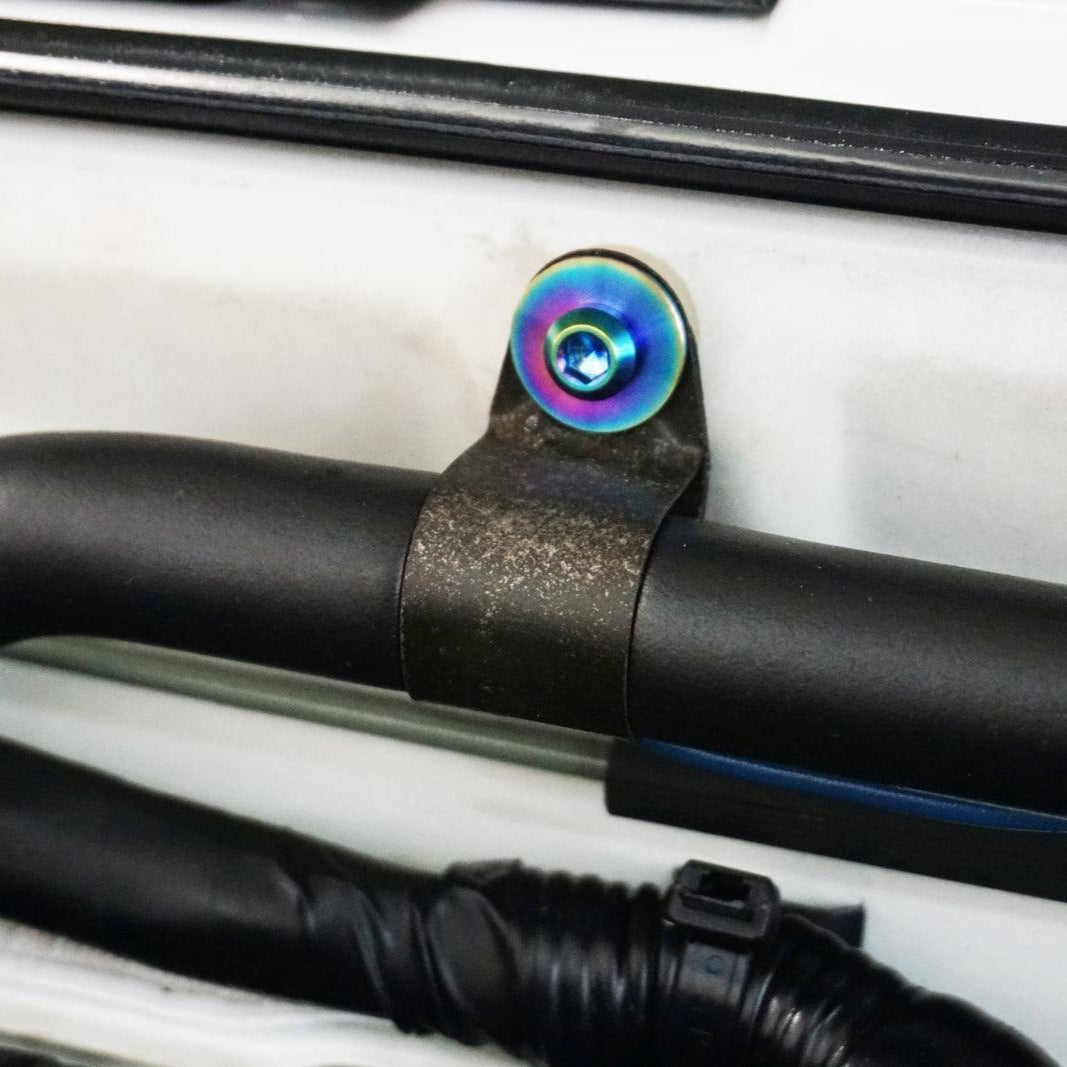 ZSPEC "Stage 2" Engine Bay Fastener Kit for Nissan Hardbody D21 Pickup Truck, Titanium