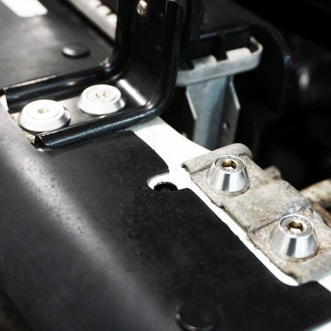 ZSPEC "Stage 3" Engine Bay Fastener Kit for Nissan Hardbody D21 Pickup Truck, Stainless & Billet