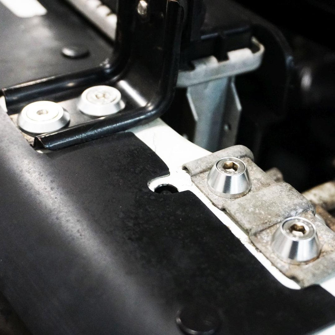 ZSPEC "Stage 2" Engine Bay Fastener Kit for Nissan Hardbody D21 Pickup Truck, Stainless & Billet