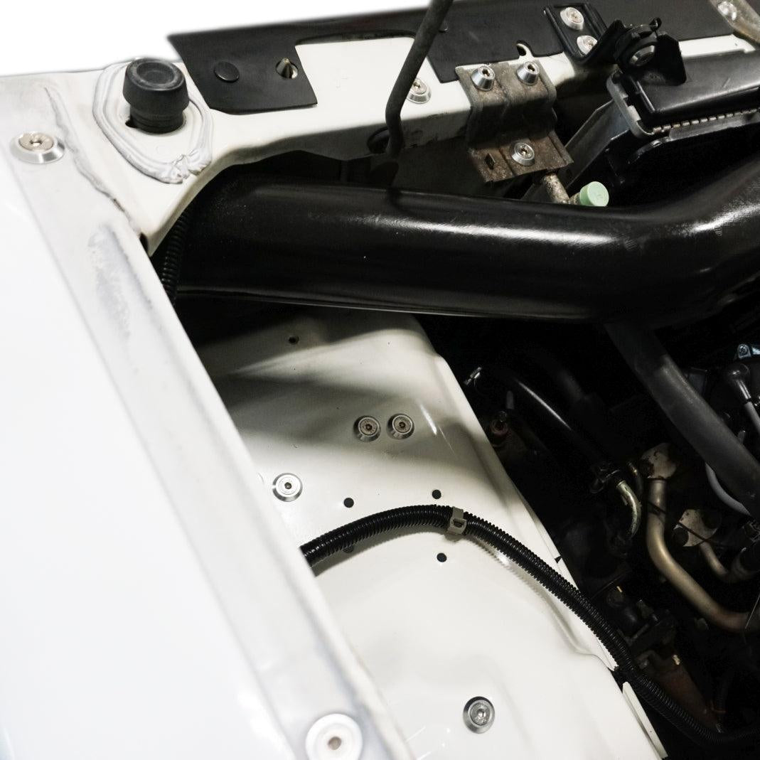 ZSPEC "Stage 3" Engine Bay Fastener Kit for Nissan Hardbody D21 Pickup Truck, Stainless & Billet