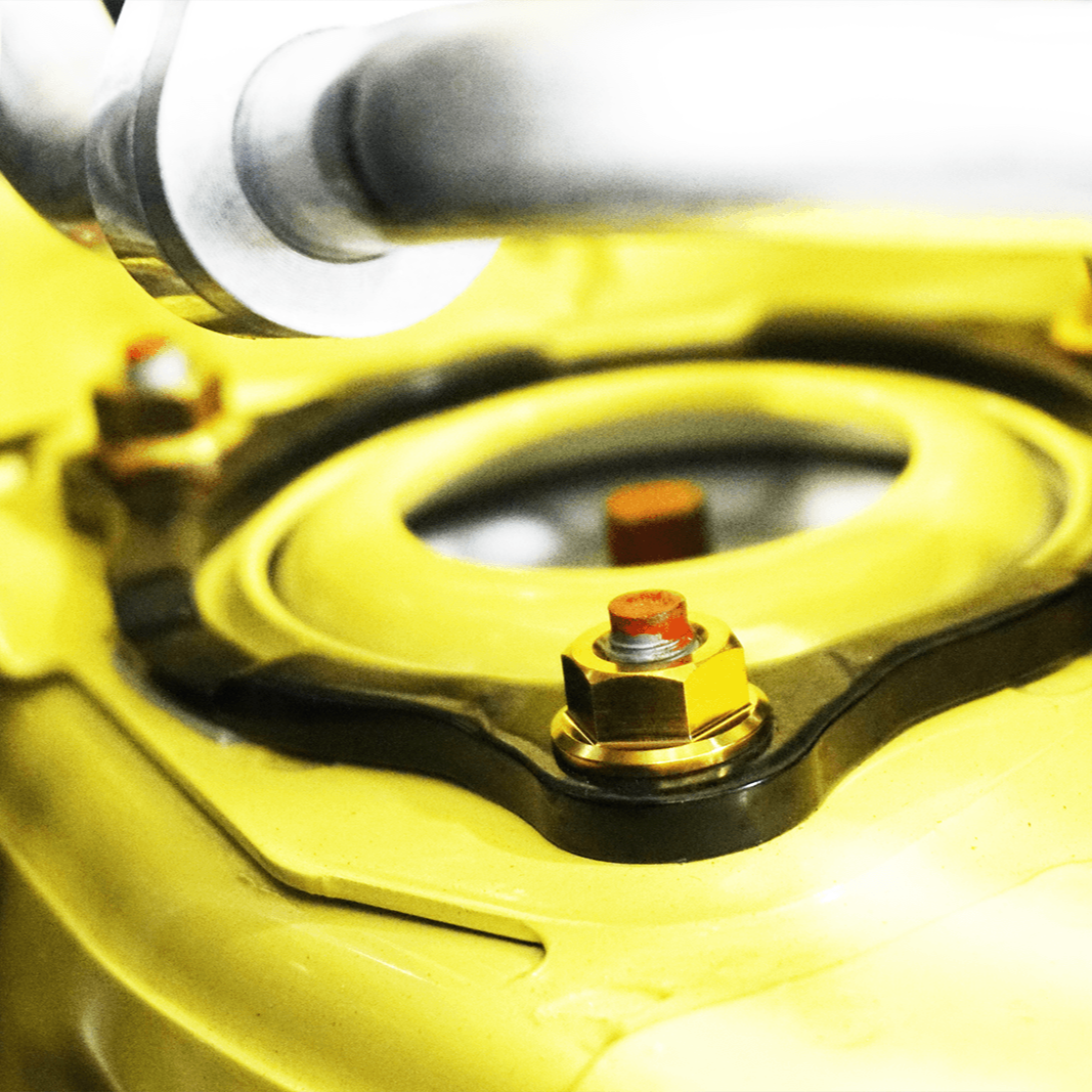 Front Shock Tower Nuts fits Nissan Skyline GT-R/GTR R35, Titanium GR5