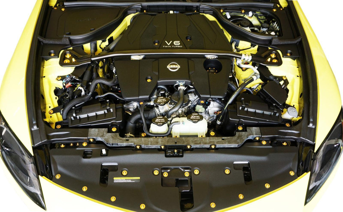 ZSPEC Plastic-Clips Replacement Kit for '23+ Nissan Z RZ34, Grade-5 Titanium