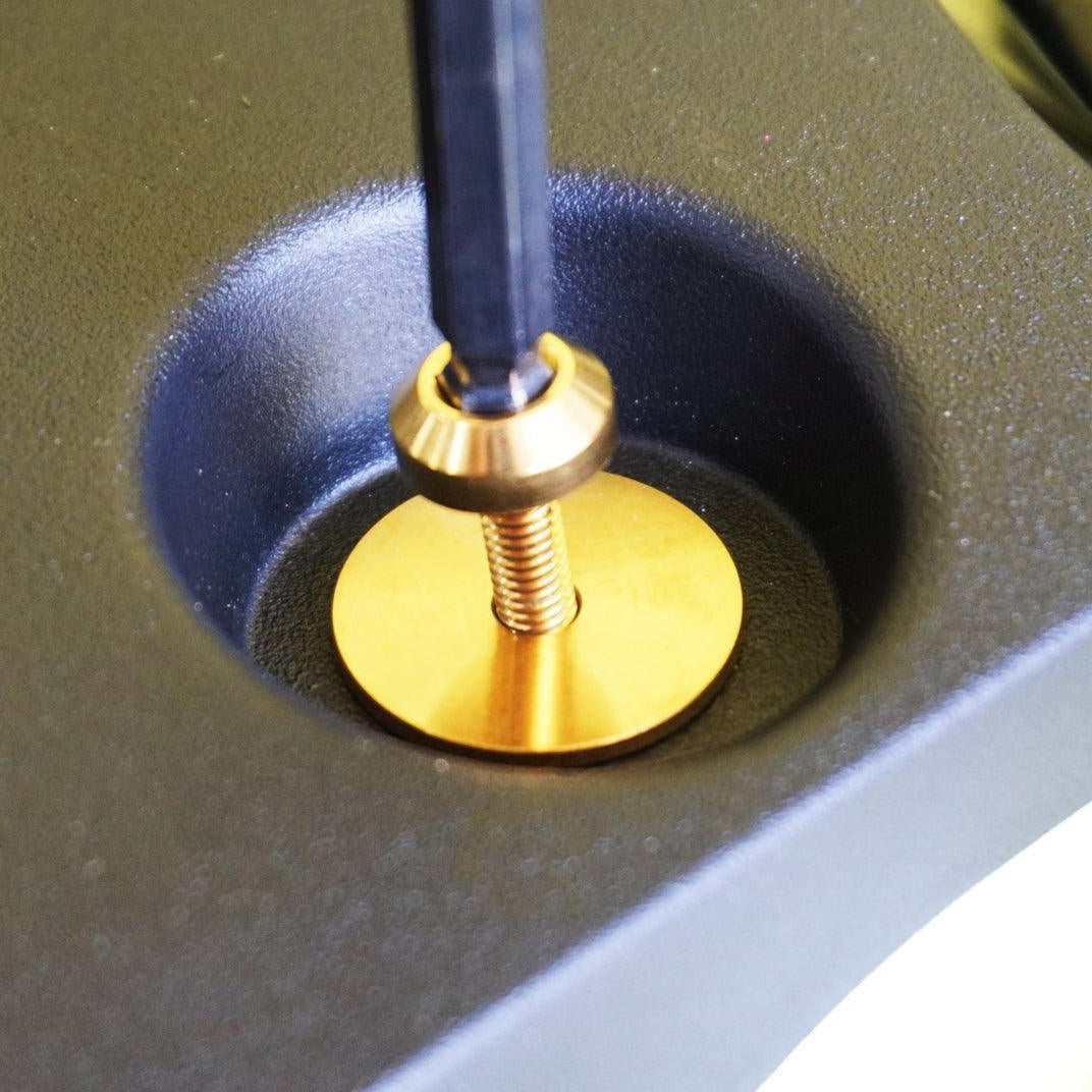 ZSPEC Plastic-Clips Replacements for Z1 Motorsports '23+ Nissan Z RZ34 Radiator Guide, Titanium