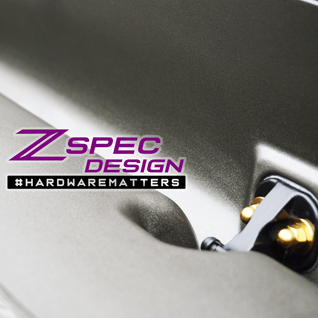 ZSPEC Wind Deflector Fastener Kit for '93-96 Nissan 300zx Convertible, Titanium