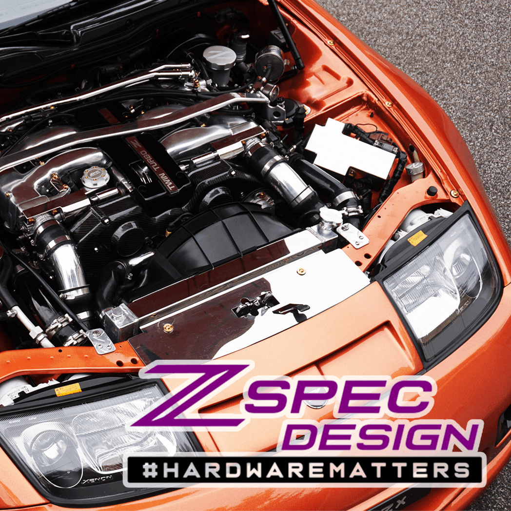 ZSPEC "Stage 3" Dress Up Bolts® Hardware Kit for Nissan 300zx Z32, Titanium