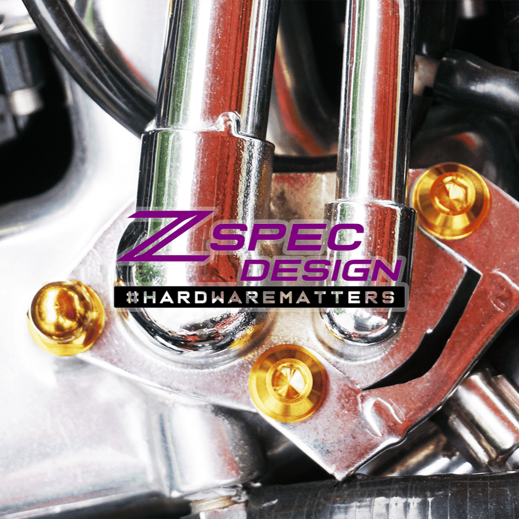ZSPEC "Stage 2" Dress Up Bolts® Hardware Kit for Nissan 300zx Z32, Titanium