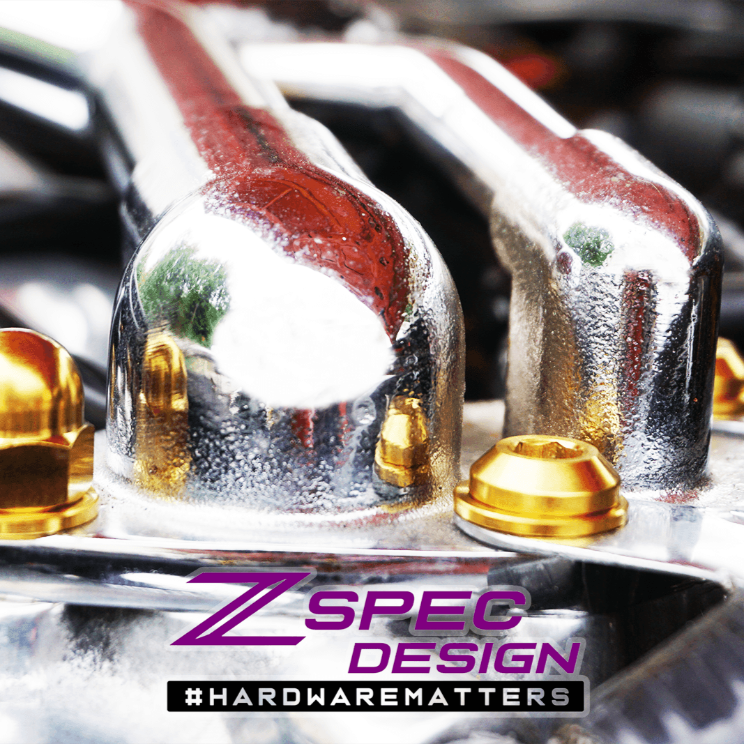 ZSPEC Balance Tube Fastener Kit for '90-96 Nissan 300zx Z32, Titanium Hardware