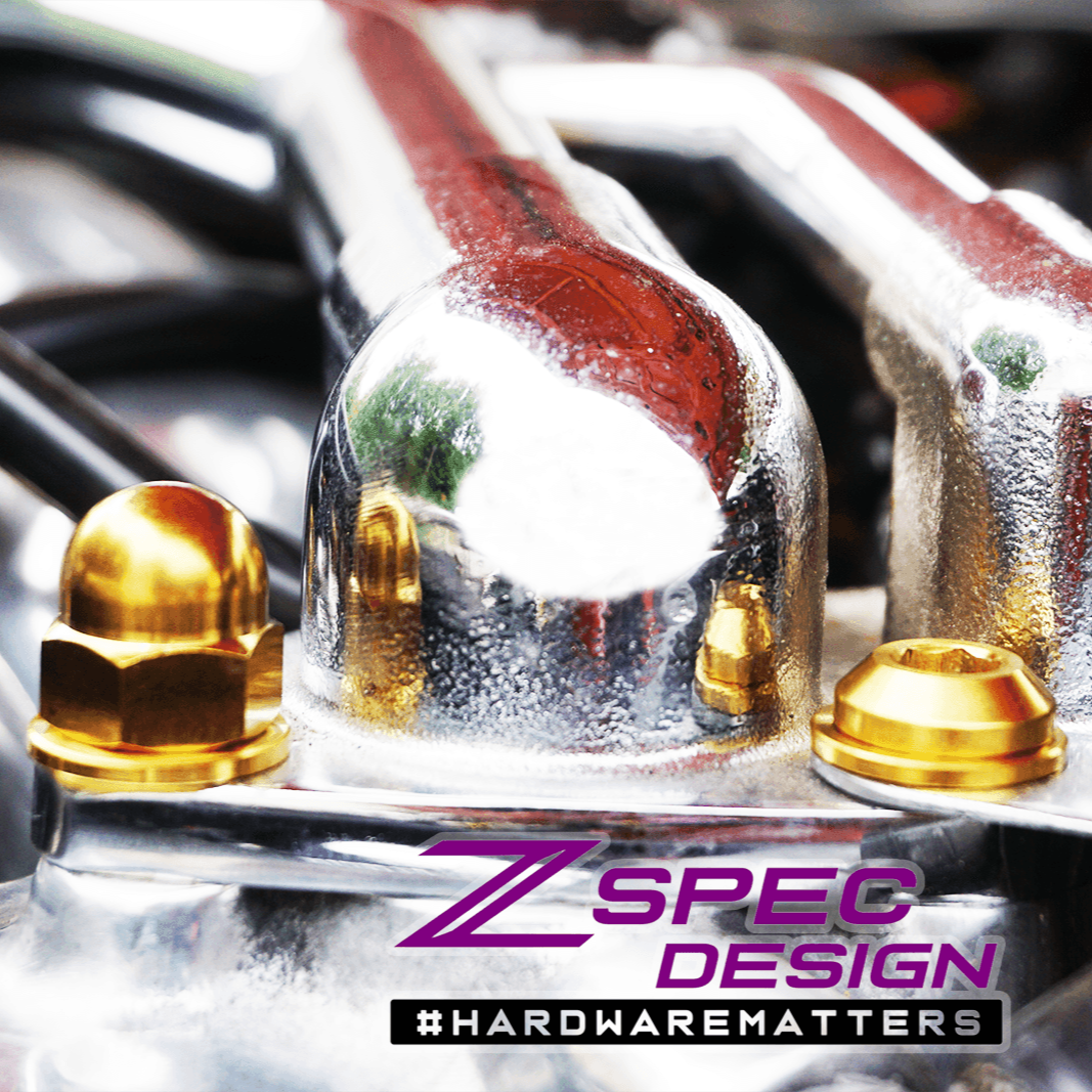 ZSPEC "Stage 2" Dress Up Bolts® Hardware Kit for Nissan 300zx Z32, Titanium