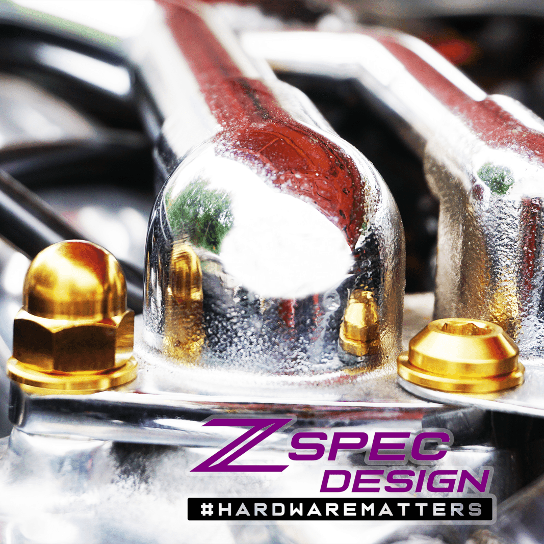 ZSPEC M6-1.0 Metric Acorn Nuts, Grade-5 Titanium, Per Nut