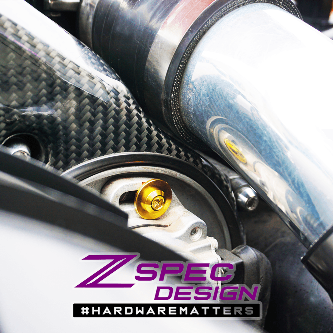 ZSPEC "Stage 3" Dress Up Bolts® Hardware Kit for Nissan 300zx Z32, Titanium
