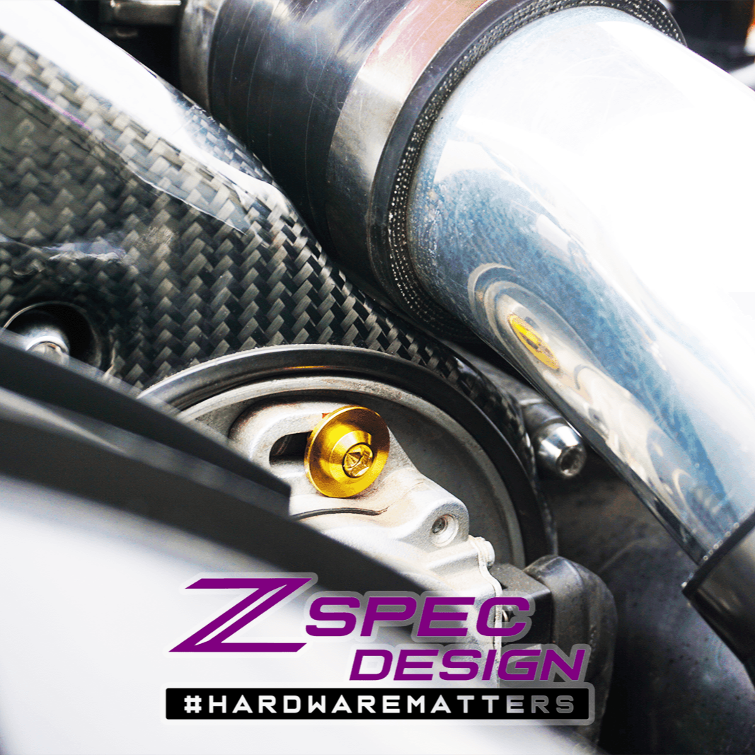 ZSPEC "Stage 2" Dress Up Bolts® Hardware Kit for Nissan 300zx Z32, Titanium