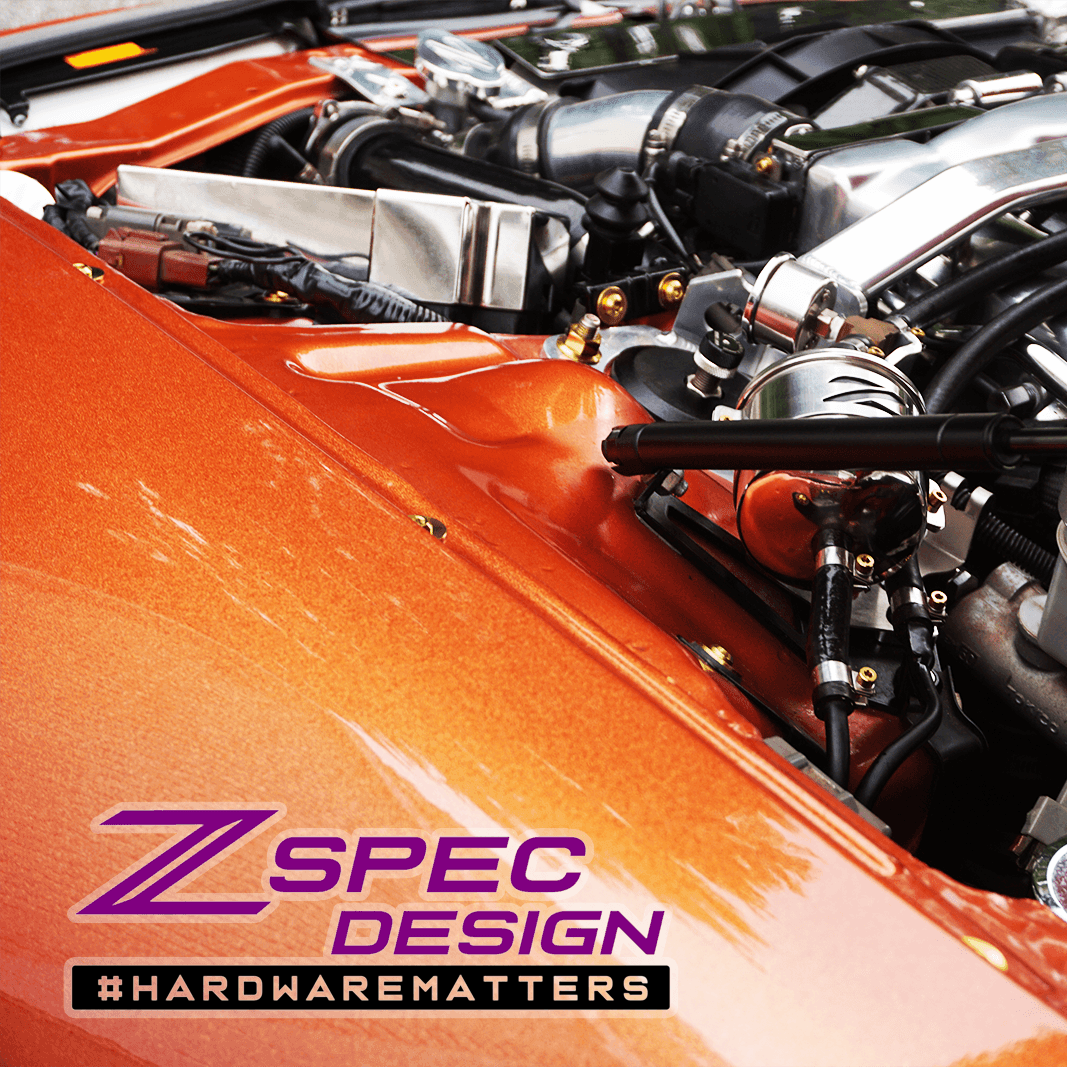 ZSPEC "Stage 3" Dress Up Bolts® Hardware Kit for Nissan 300zx Z32, Titanium