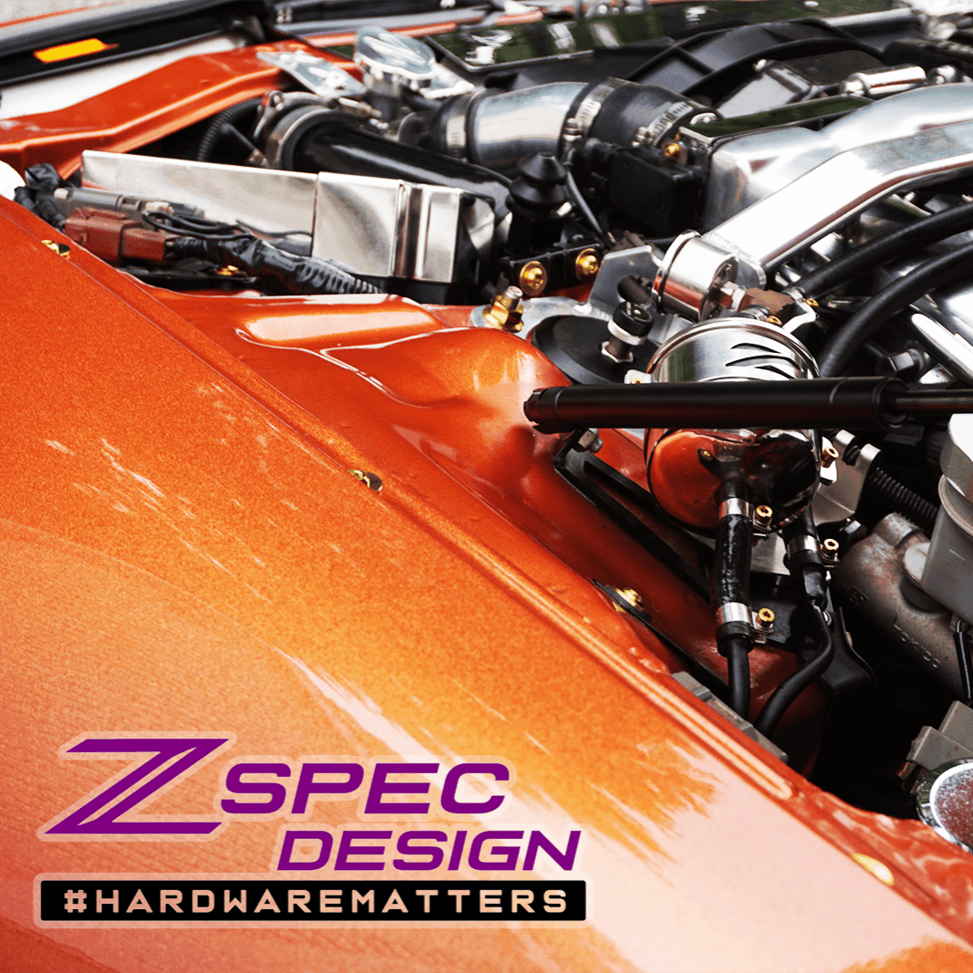 ZSPEC "Stage 2" Dress Up Bolts® Hardware Kit for Nissan 300zx Z32, Titanium