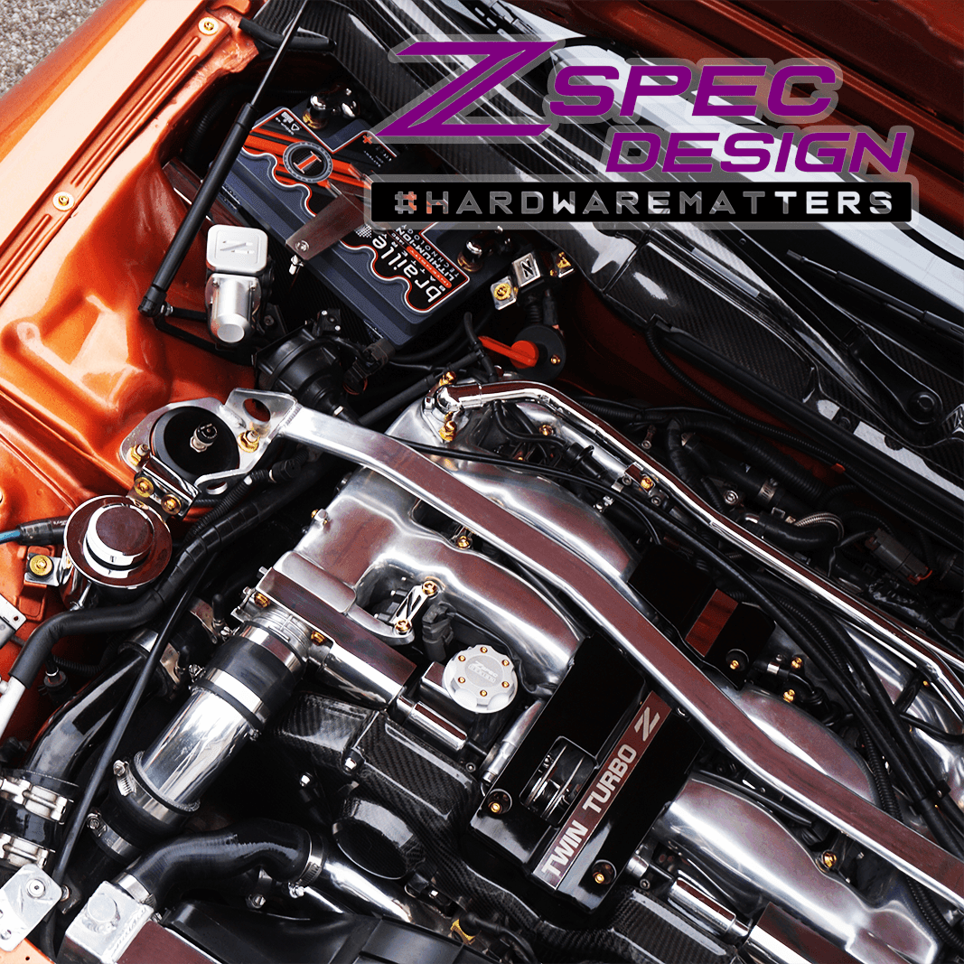 ZSPEC "Stage 3" Dress Up Bolts® Hardware Kit for Nissan 300zx Z32, Titanium