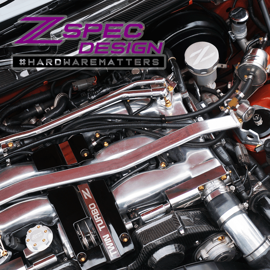 ZSPEC "Stage 2" Dress Up Bolts® Hardware Kit for Nissan 300zx Z32, Titanium