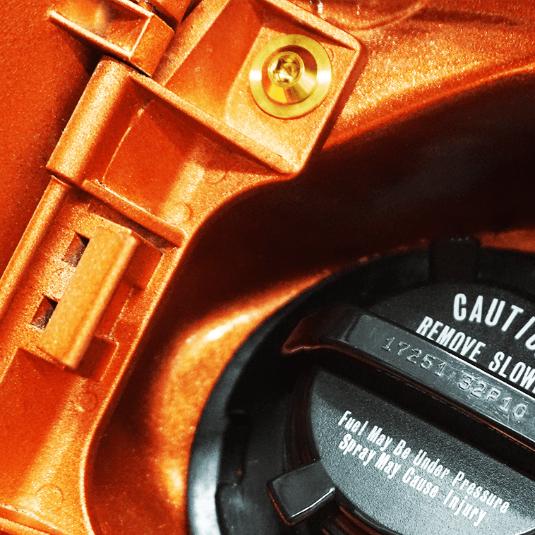 ZSPEC Fuel Door Fasteners/Hardware Kit for Nissan Z32 300zx, Titanium