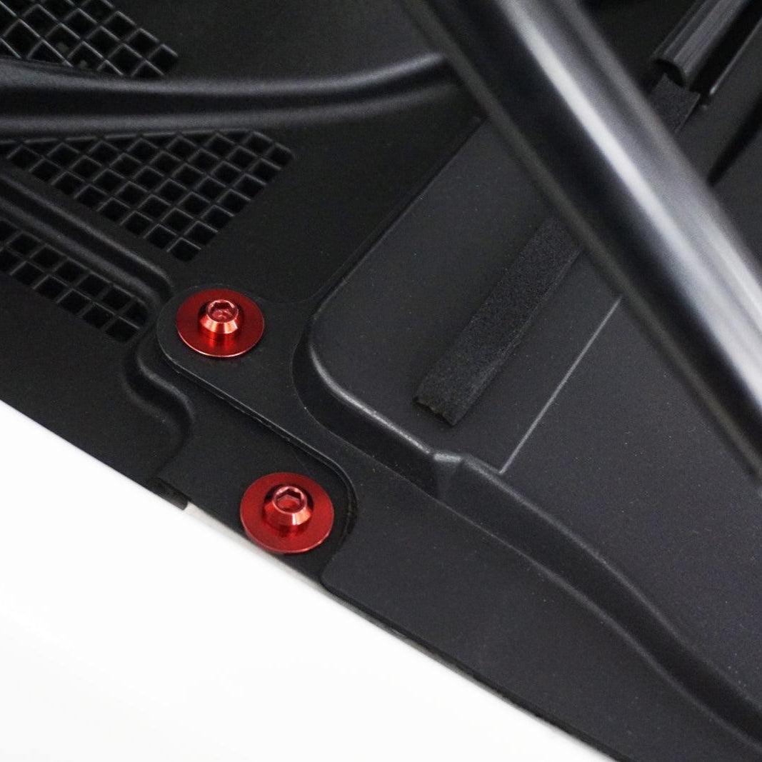 ZSPEC Plastic-Clips Replacement Kit for '03-09 Nissan 350z Z33, Grade-5 Titanium