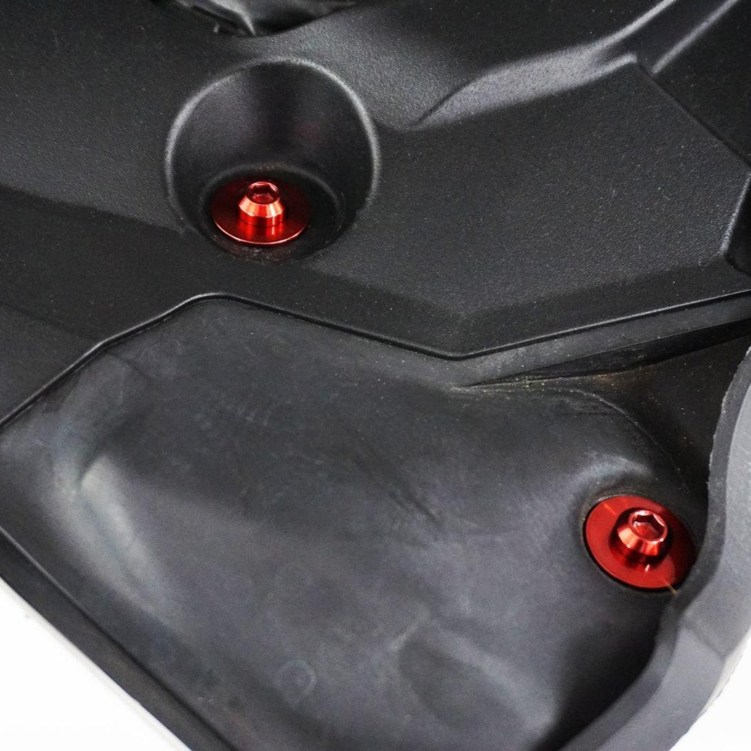 ZSPEC Plastic-Clips Replacement Kit for '03-09 Nissan 350z Z33, Grade-5 Titanium