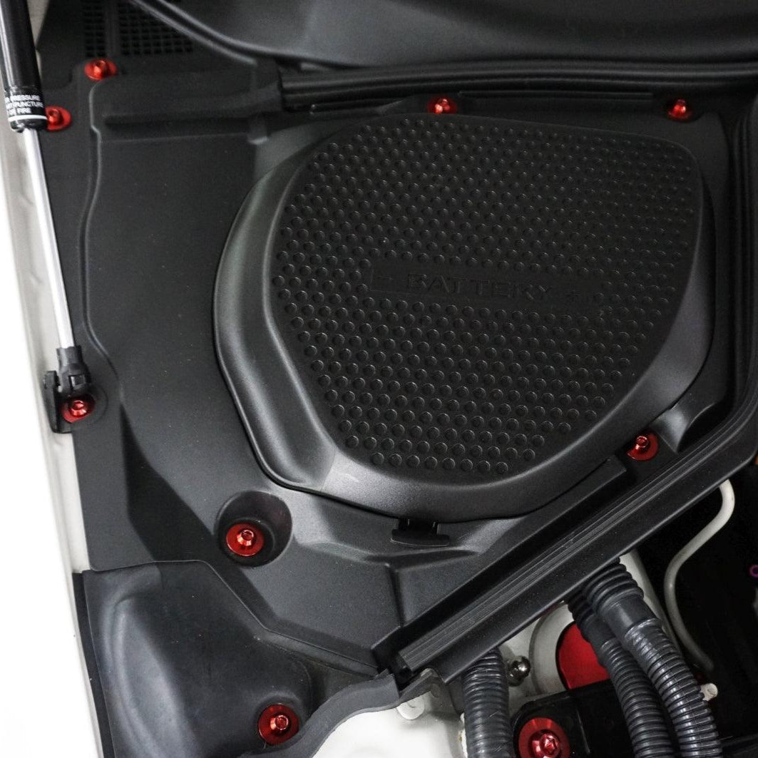 ZSPEC Plastic-Clips Replacement Kit for '03-09 Nissan 350z Z33, Grade-5 Titanium