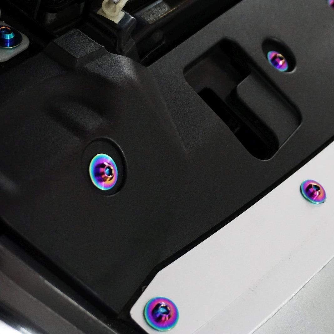 ZSPEC Plastic-Clips Replacement Kit for '09-20 Nissan 370z Z34, Grade-5 Titanium