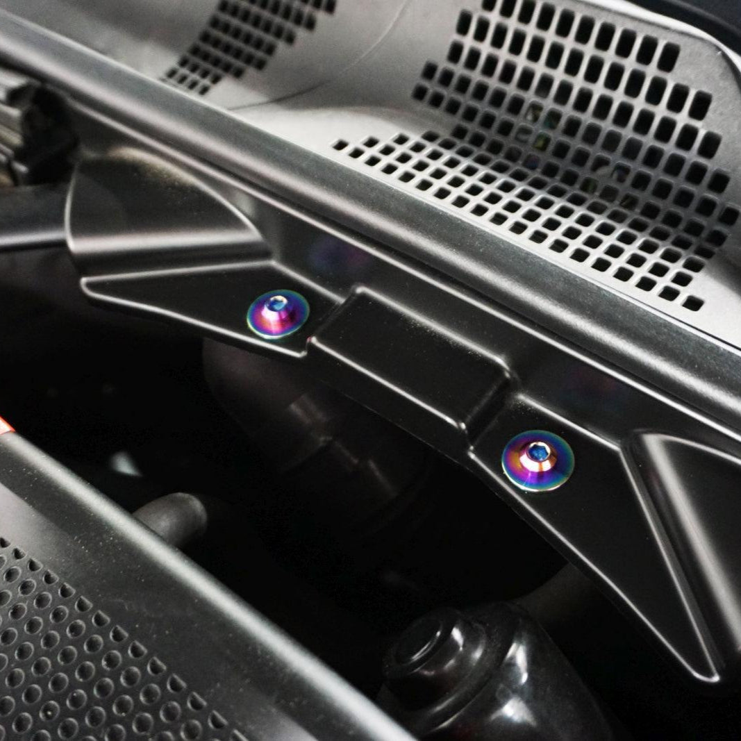 ZSPEC Plastic-Clips Replacement Kit for '09-20 Nissan 370z Z34, Grade-5 Titanium