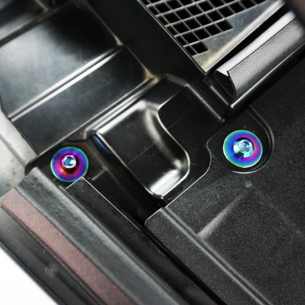 ZSPEC Plastic-Clips Replacement Kit for '09-20 Nissan 370z Z34, Grade-5 Titanium