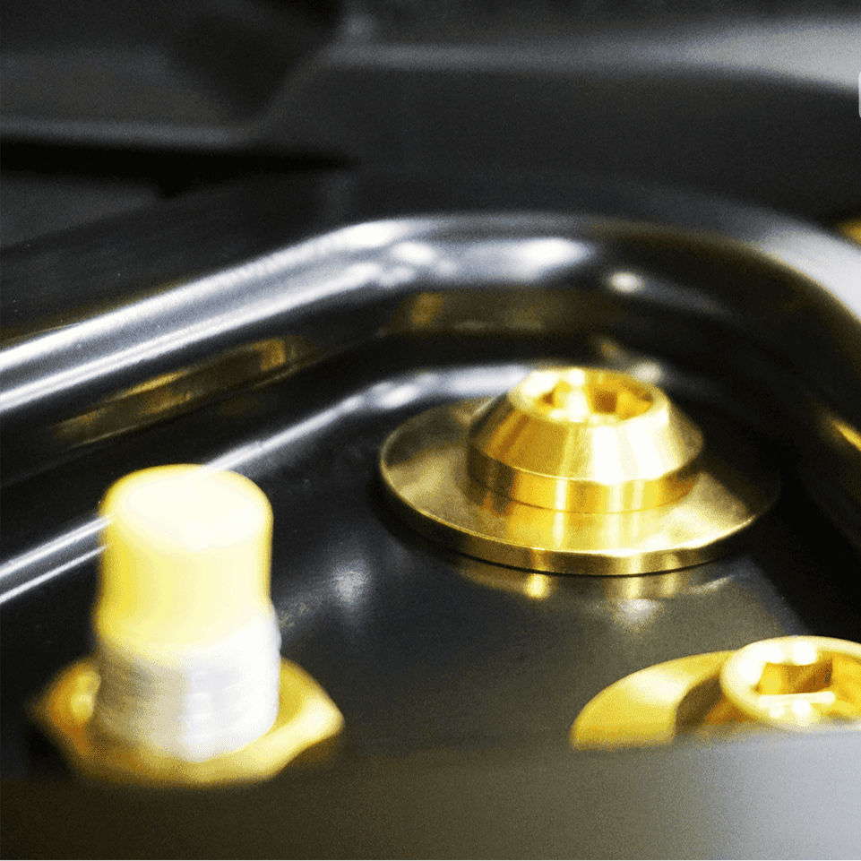 ZSPEC "Stage 2" Dress Up Bolts® Hardware Kit for Nissan Z RZ34, Titanium & Billet