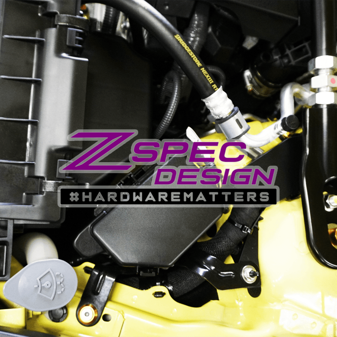 ZSPEC "Stage 2" Dress Up Bolts® Hardware Kit for Nissan Z RZ34, Stainless & Billet