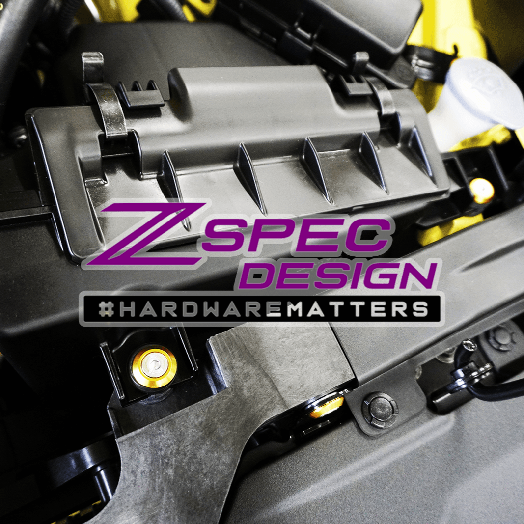 ZSPEC "Stage 2" Dress Up Bolts® Hardware Kit for Nissan Z RZ34, Stainless & Billet