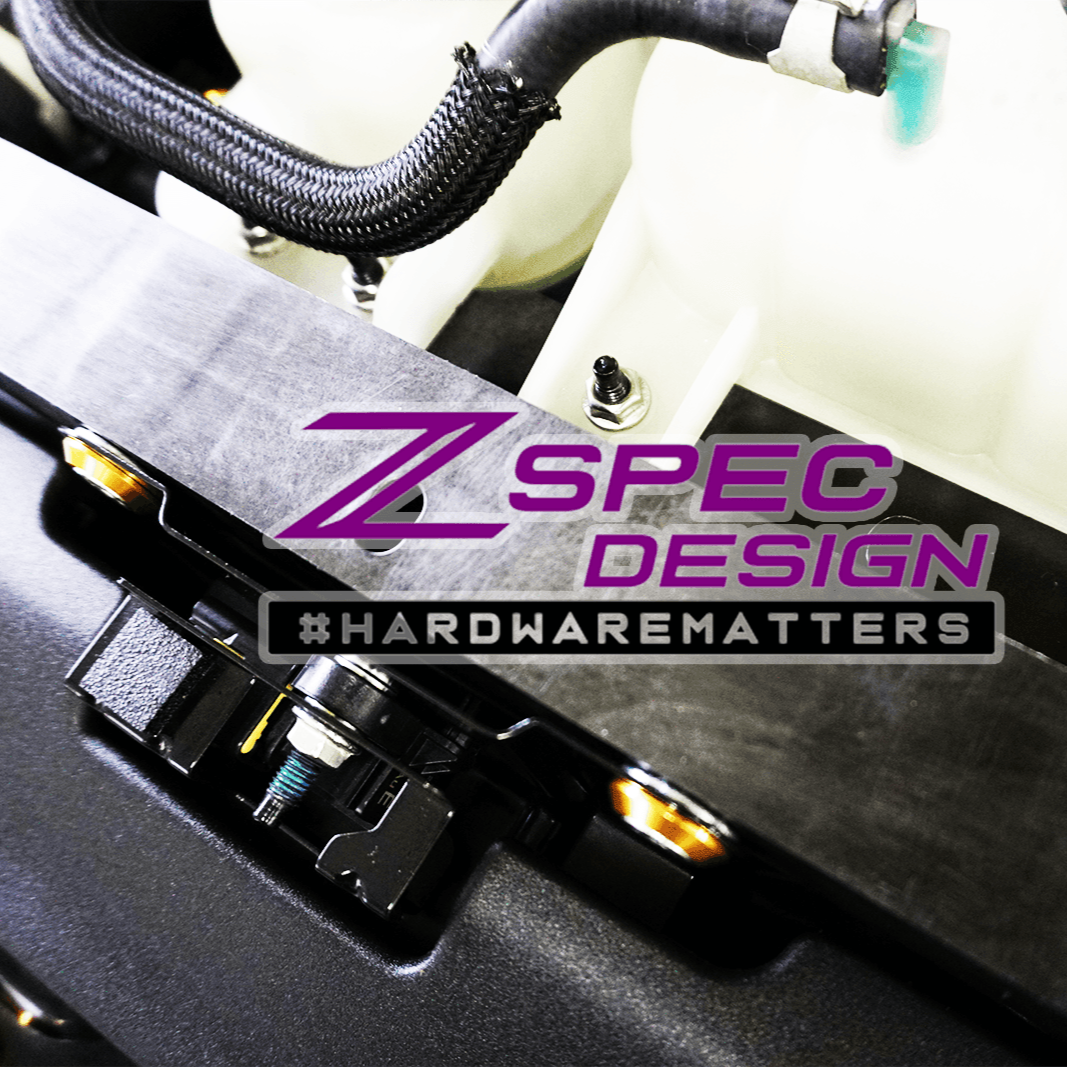 ZSPEC "Stage 2" Dress Up Bolts® Hardware Kit for Nissan Z RZ34, Stainless & Billet